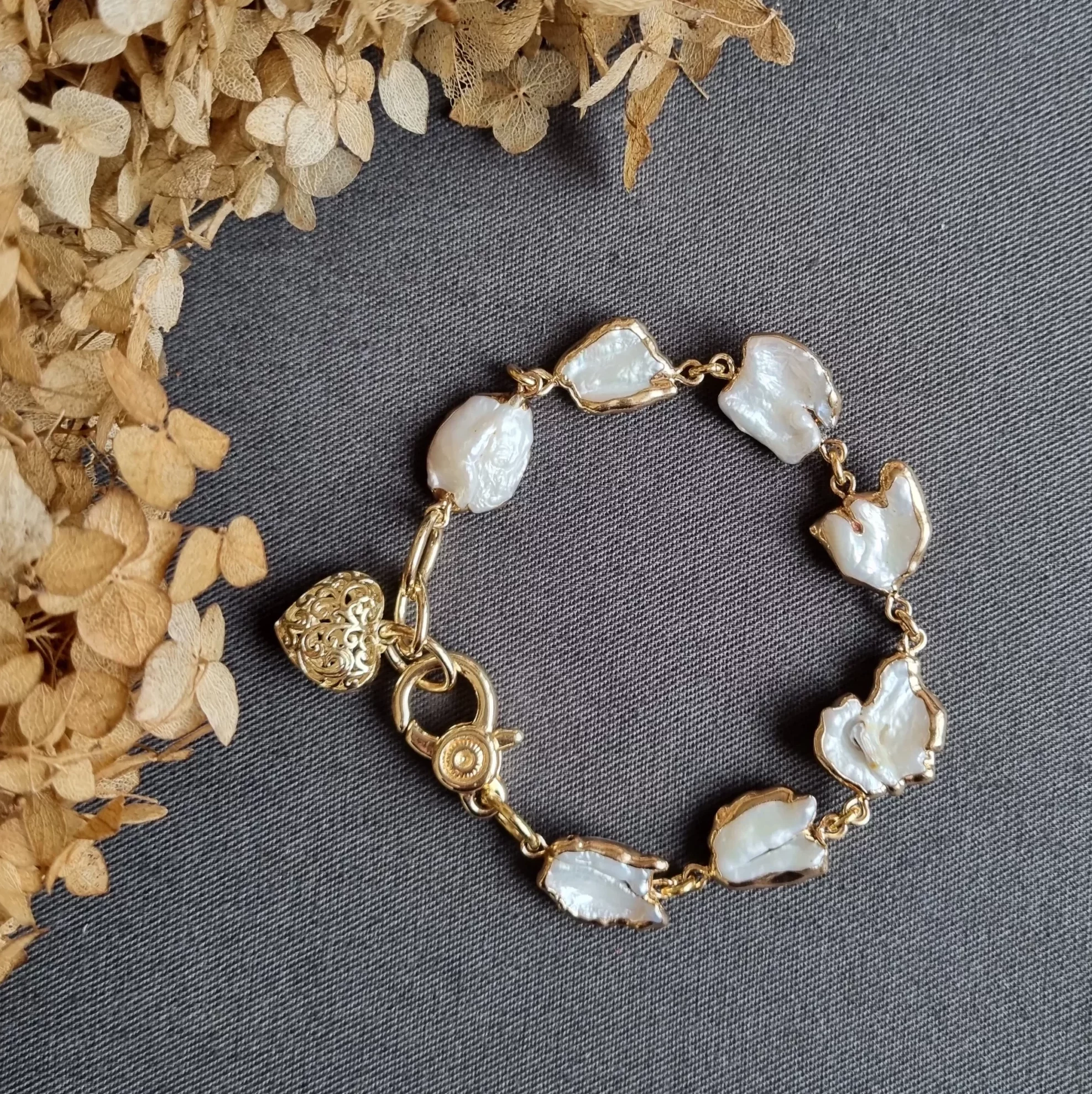 Браслет «Жемчужное сердце»