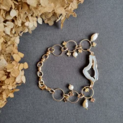 Браслет "Трепет с агатом"